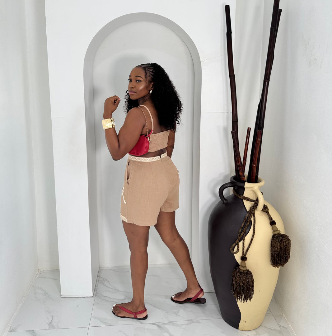 Nova embroidery set Mocha