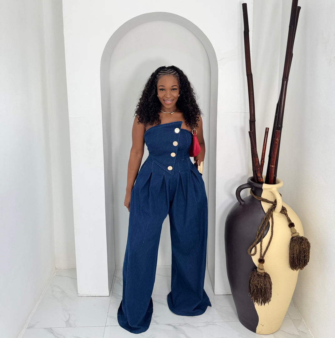 Rheva  denim Jumpsuit