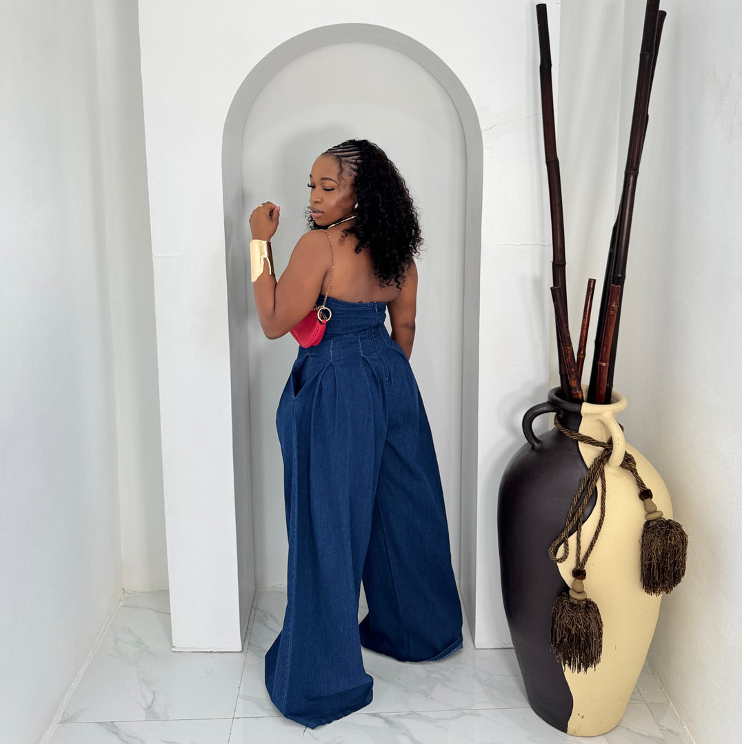 Rheva  denim Jumpsuit