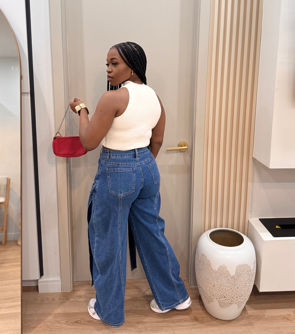 The highlight barrel denim