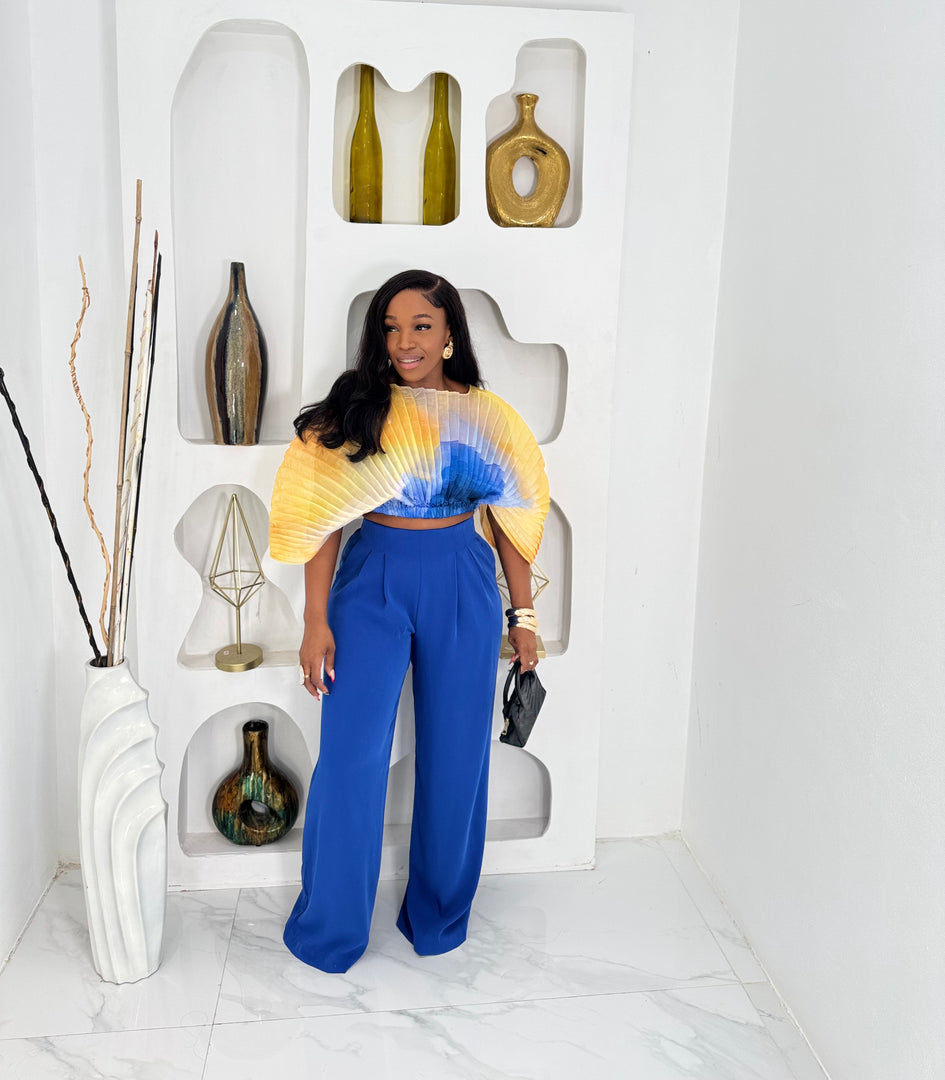 Tres Chic palazzo pants