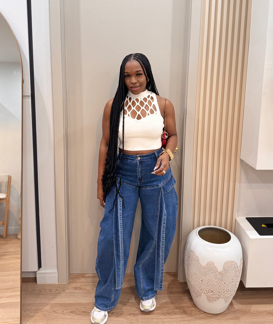 The highlight barrel denim