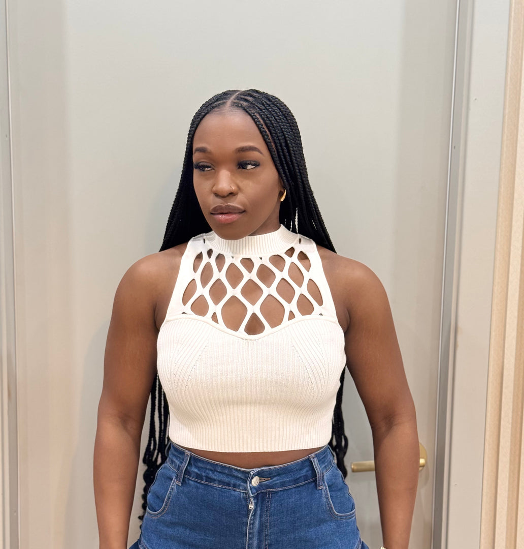 Ms Elle cream top