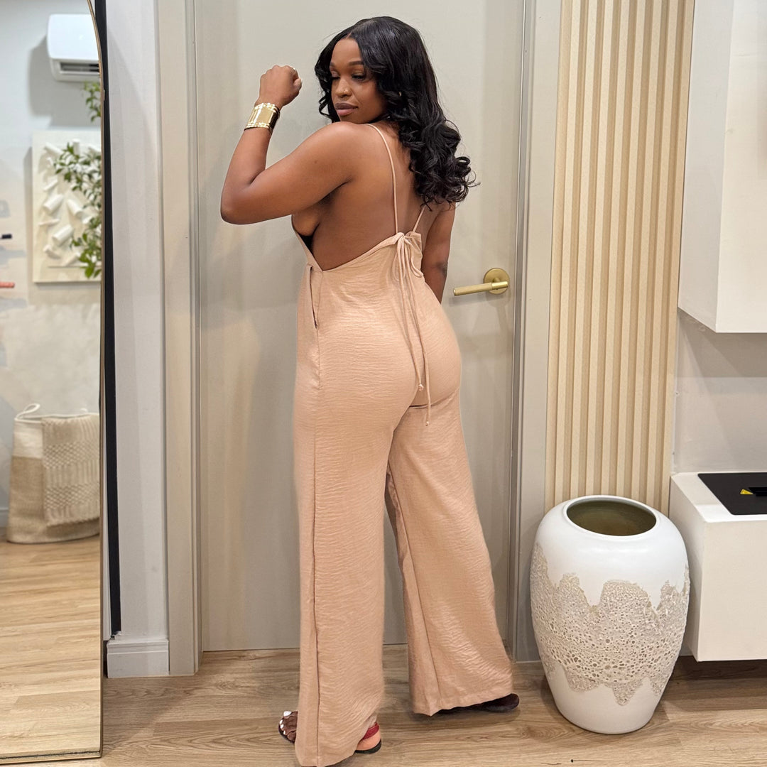 All Eyes side boob jumpsuit
