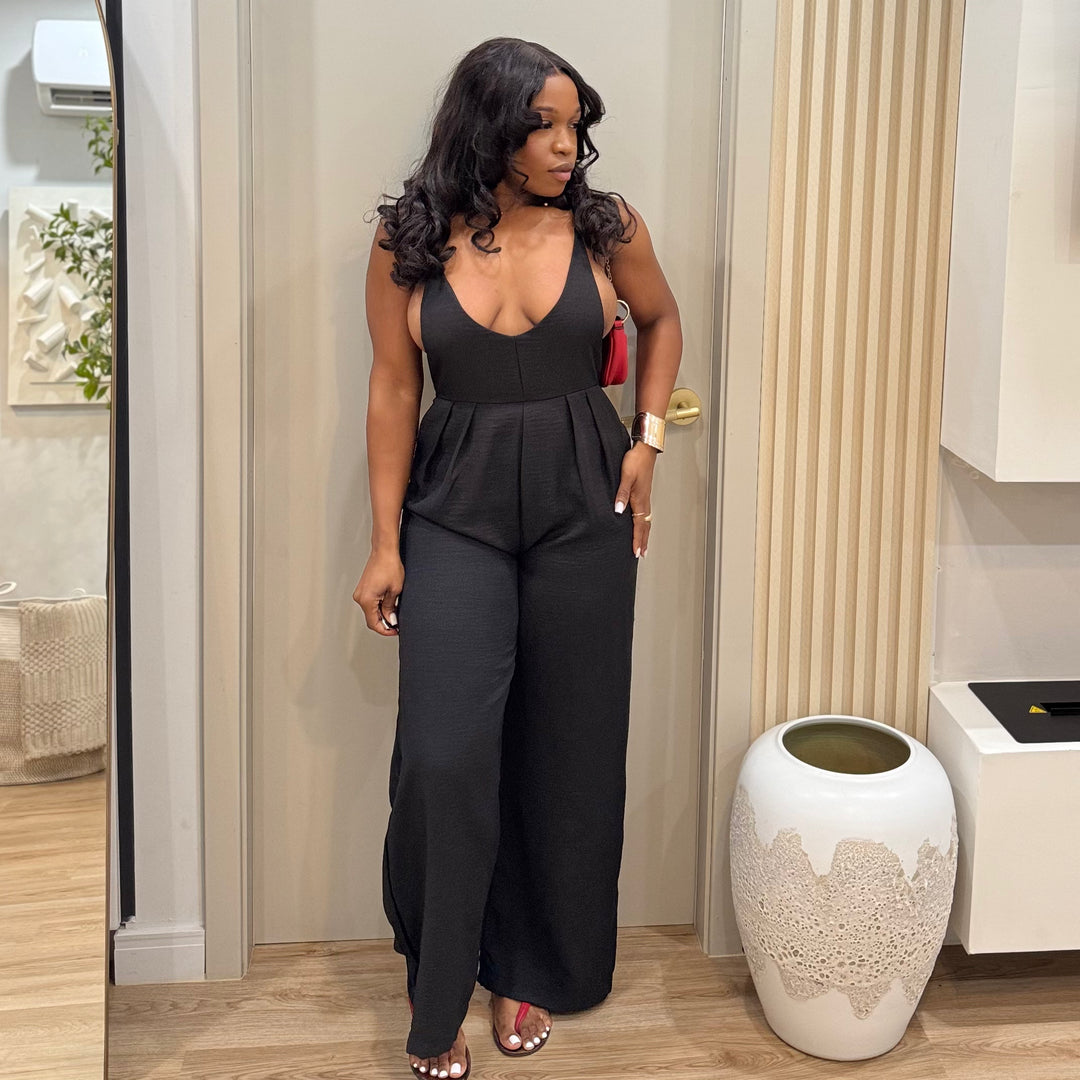 All Eyes side boob jumpsuit