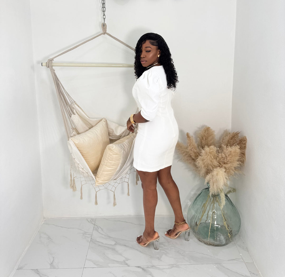 Amara sleeve mini dress