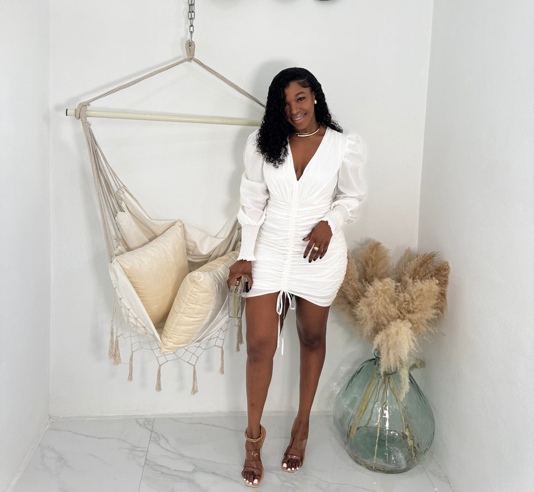 Grace Notes ruched midi