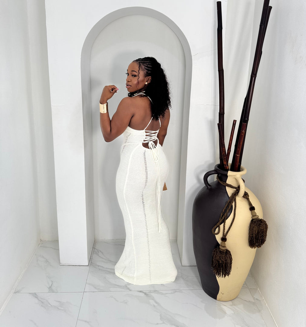 Zenya knit maxi dress