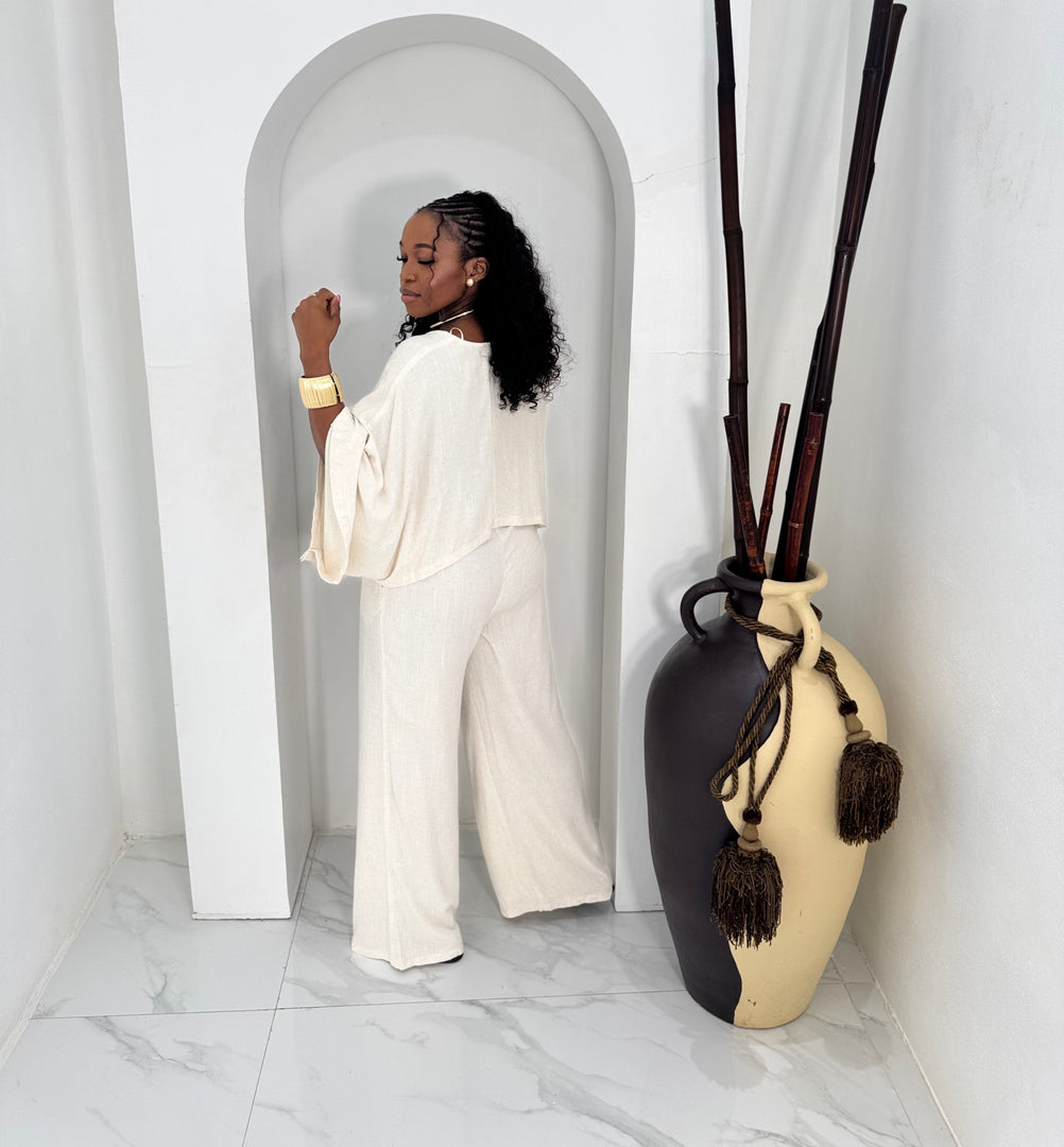 Pure State linen pants  set