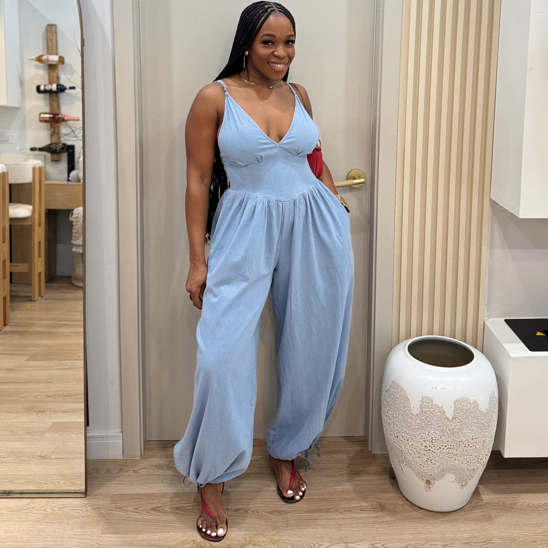City Blu denim jumpsuit