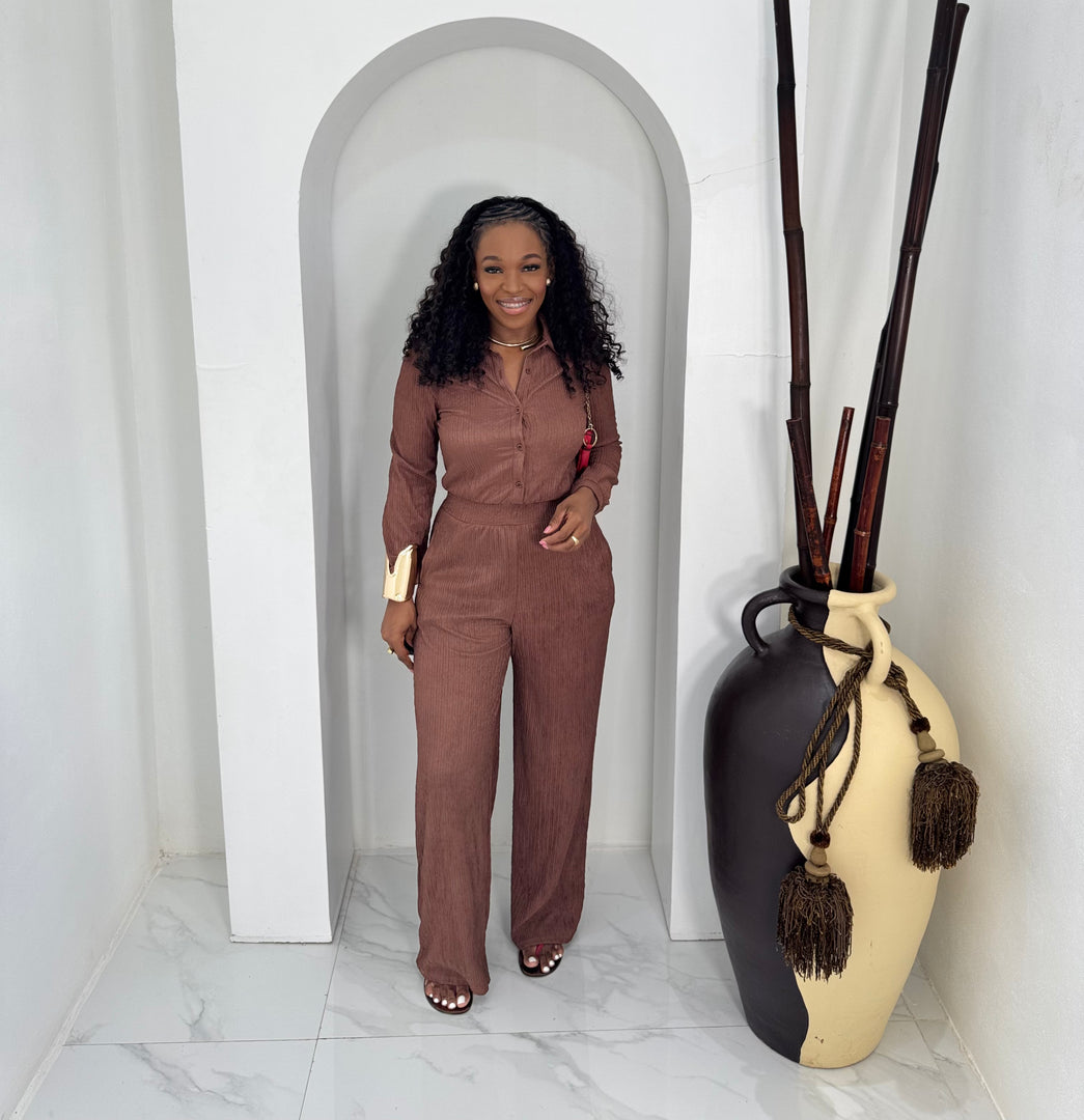 Luric long sleeve jumpsuit