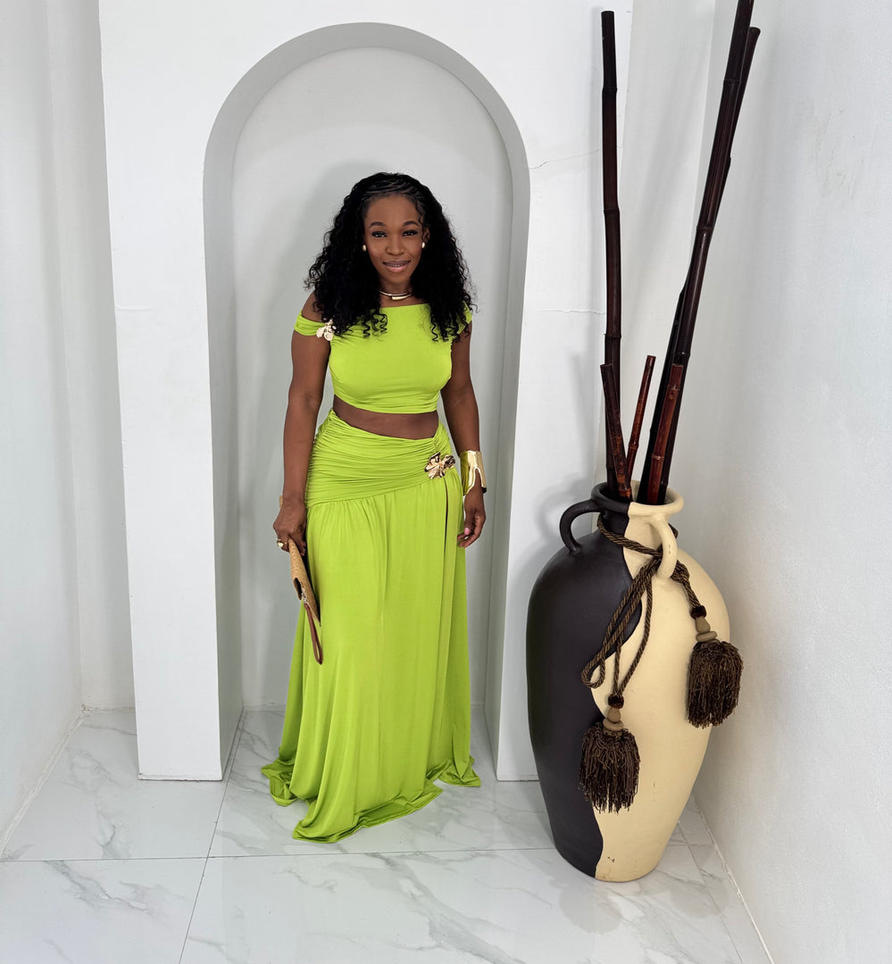 Bali Cove 2 piece skirt set