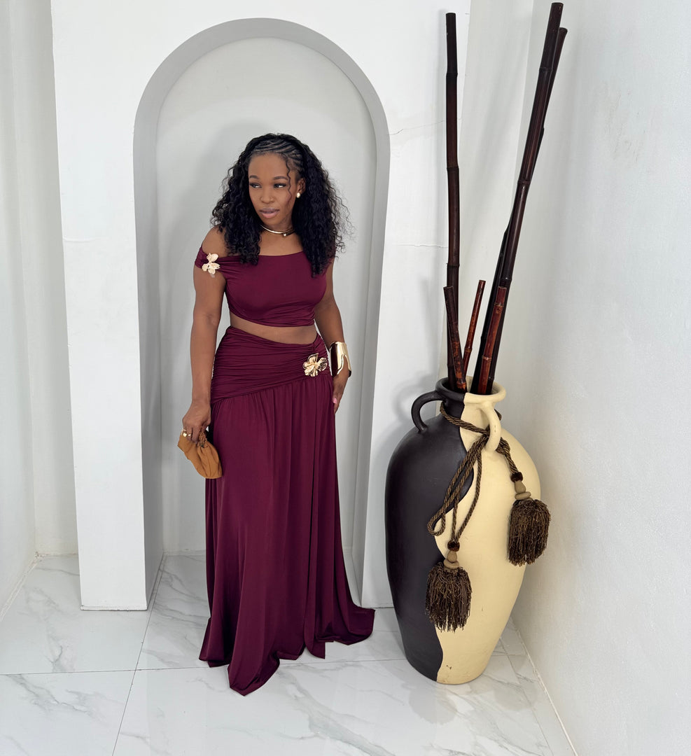 Bali Cove 2 piece skirt set