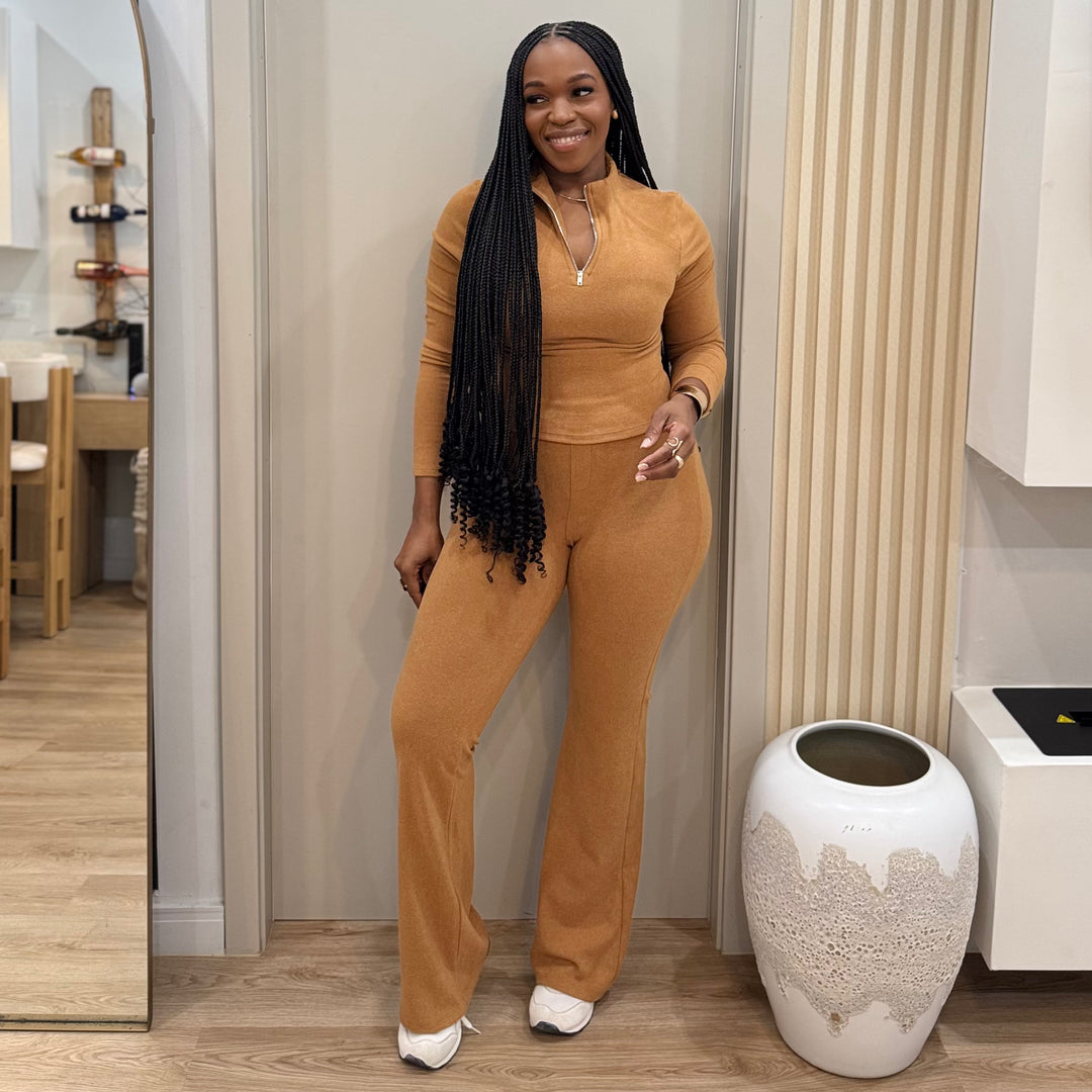 Blair long sleeve co ord pants set