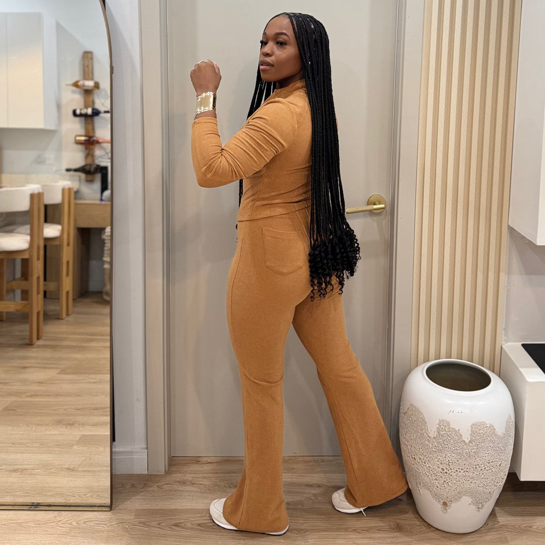 Blair long sleeve co ord pants set