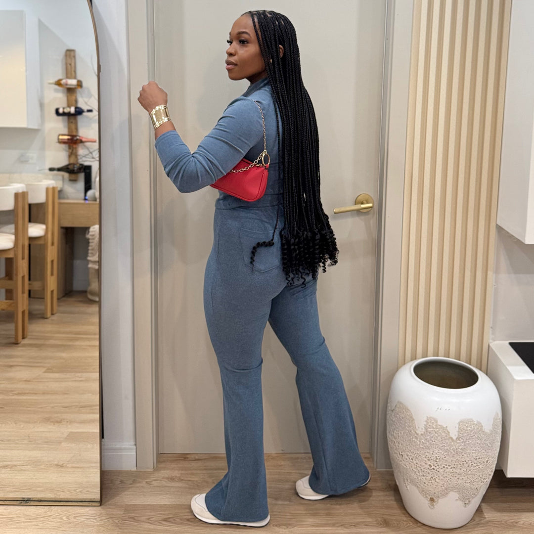 Blair long sleeve co ord pants set