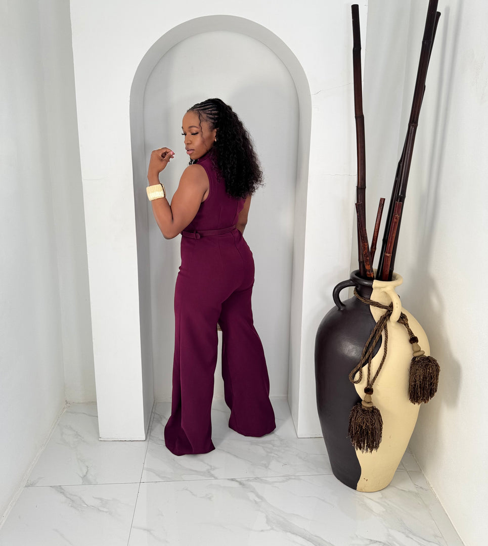 Esmara draped belted jumpsuit