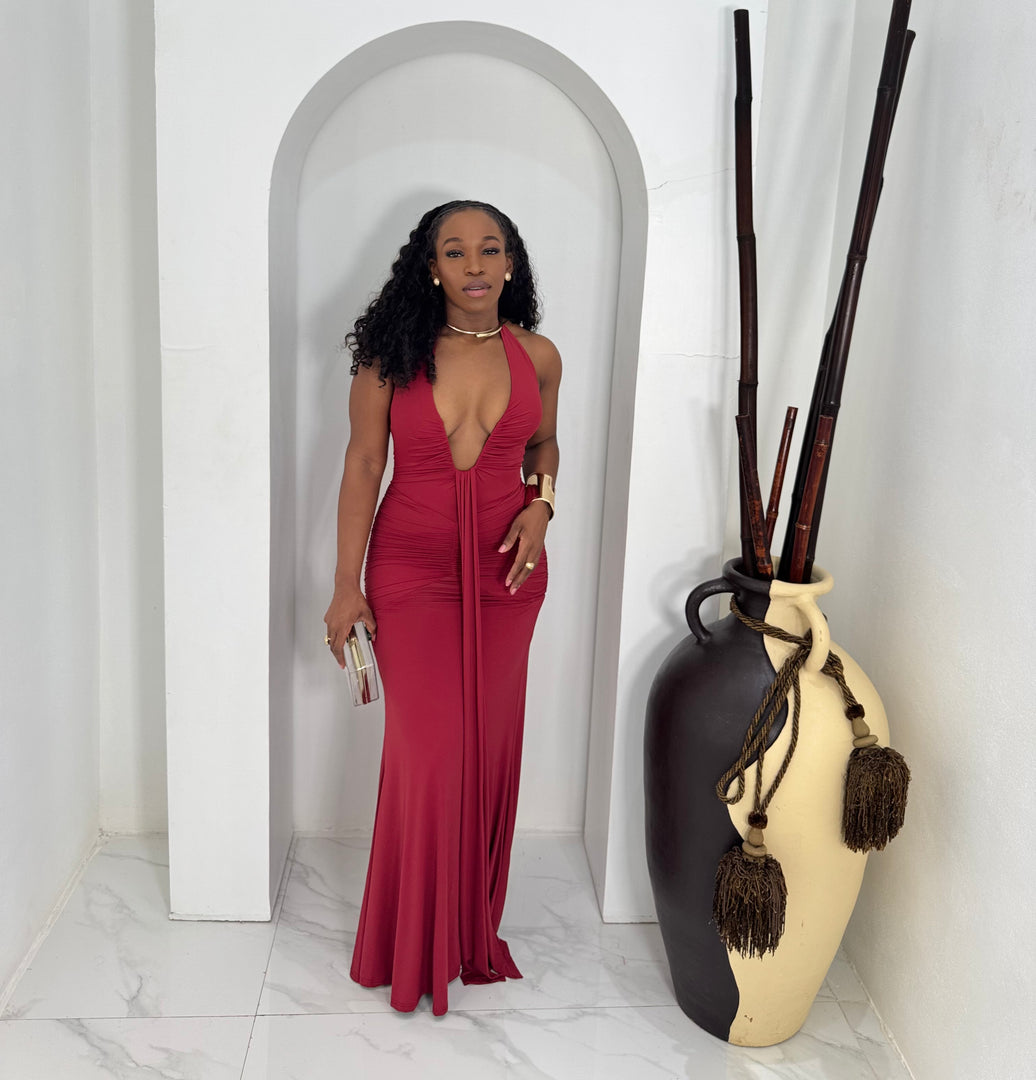 Seduce deep plunge maxi