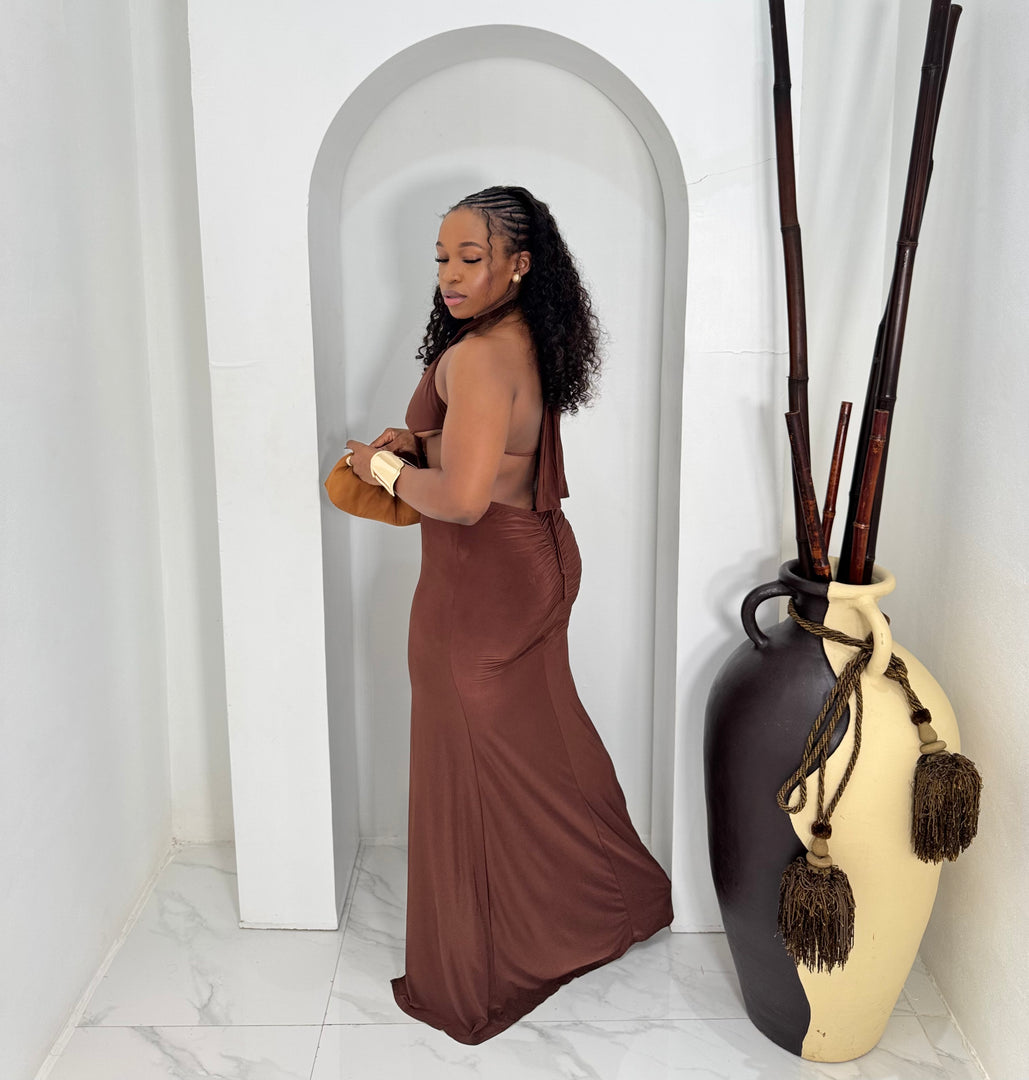 Fever O ring maxi dress