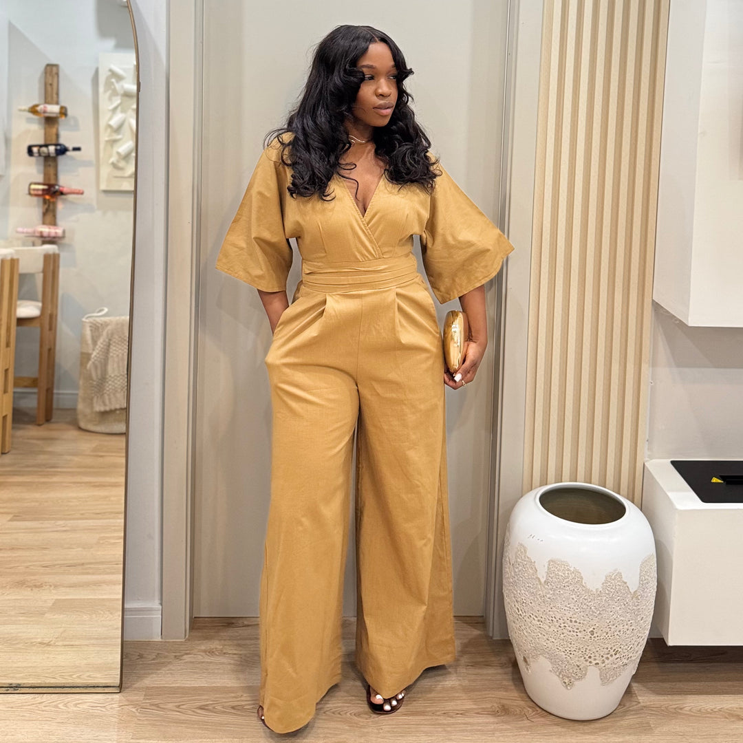 Whitemore  Cotton Jumpsuit