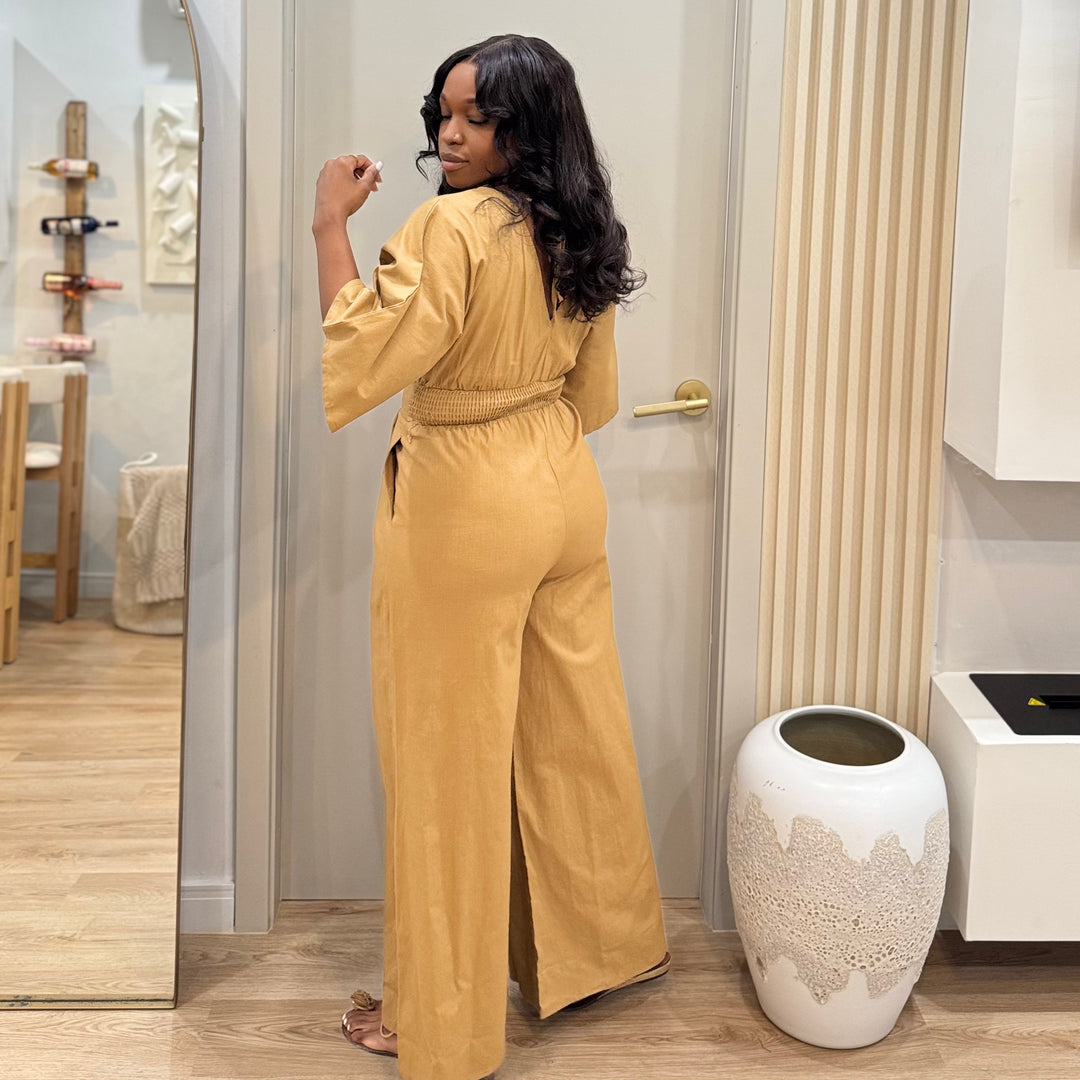 Whitemore  Cotton Jumpsuit