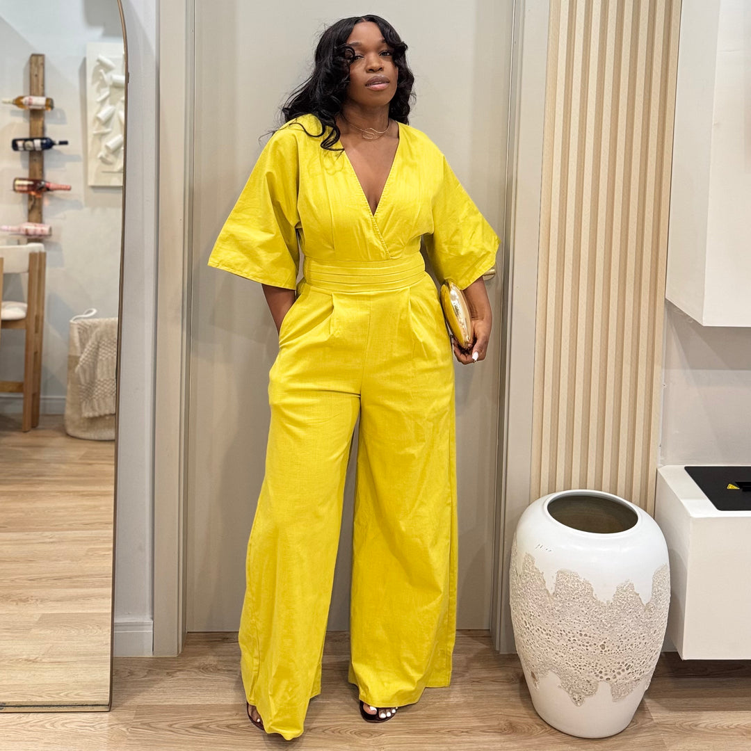 Whitemore  Cotton Jumpsuit