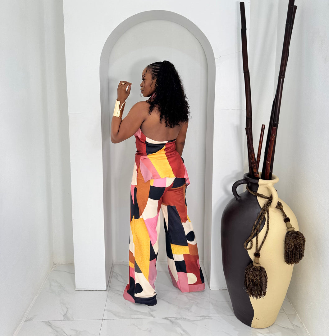 Lagoona mock neck 2 piece set