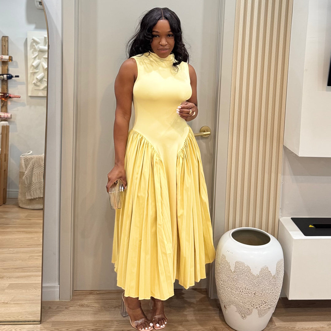 Carolina A-LINE Midi dress