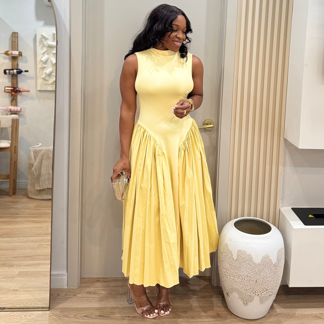 Carolina A-LINE Midi dress