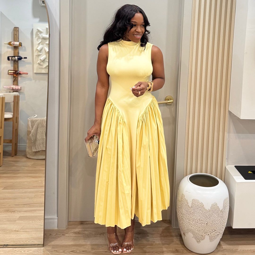 Carolina A-LINE Midi dress