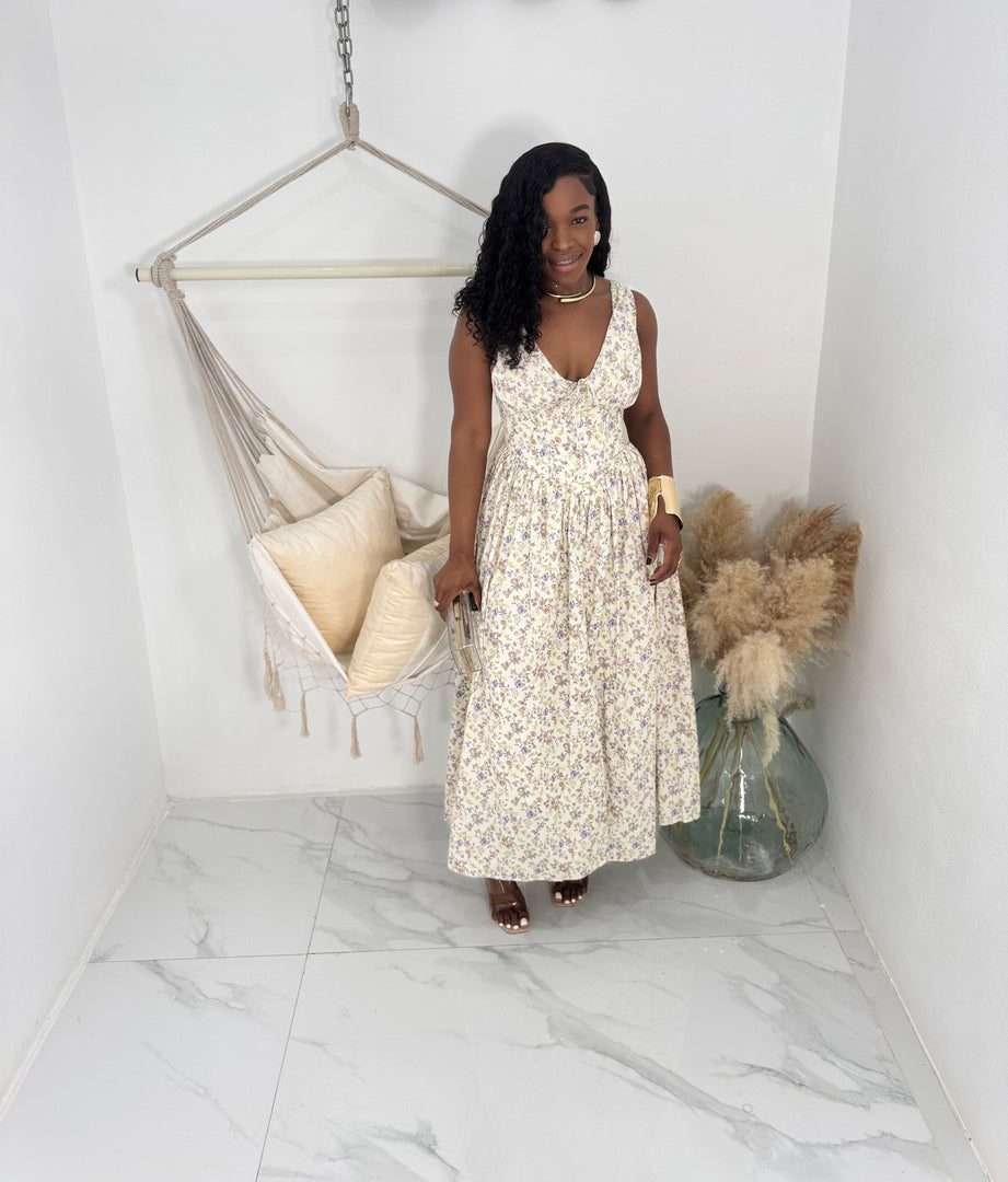 Lyra floral aline dress
