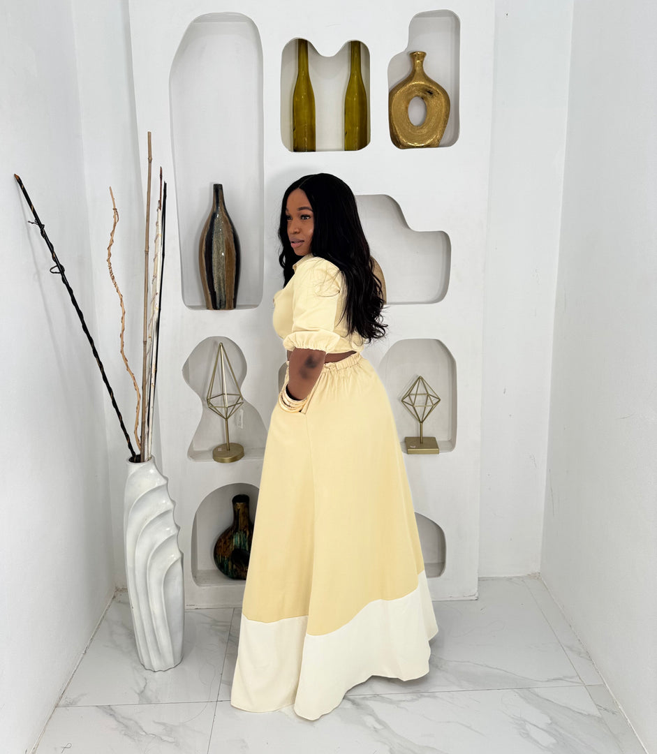 Matilda Maxi skirt set