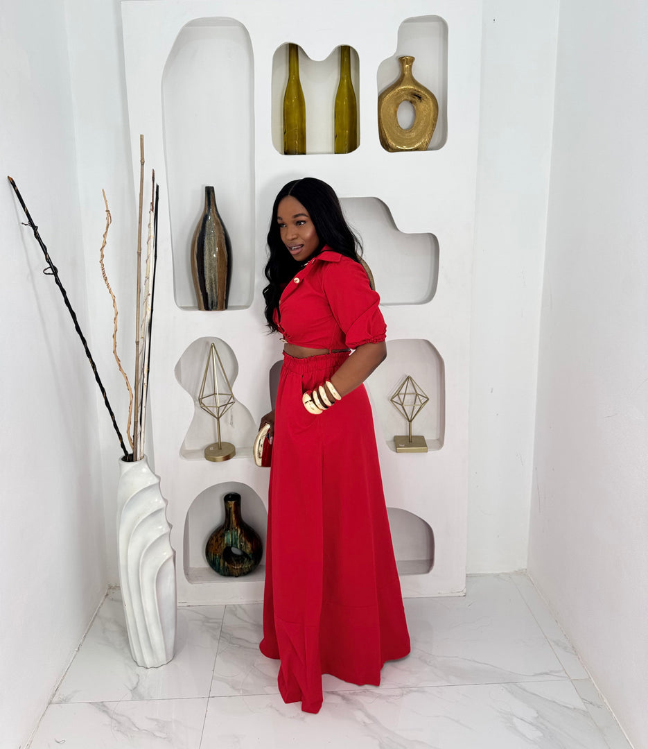 Matilda Maxi skirt set
