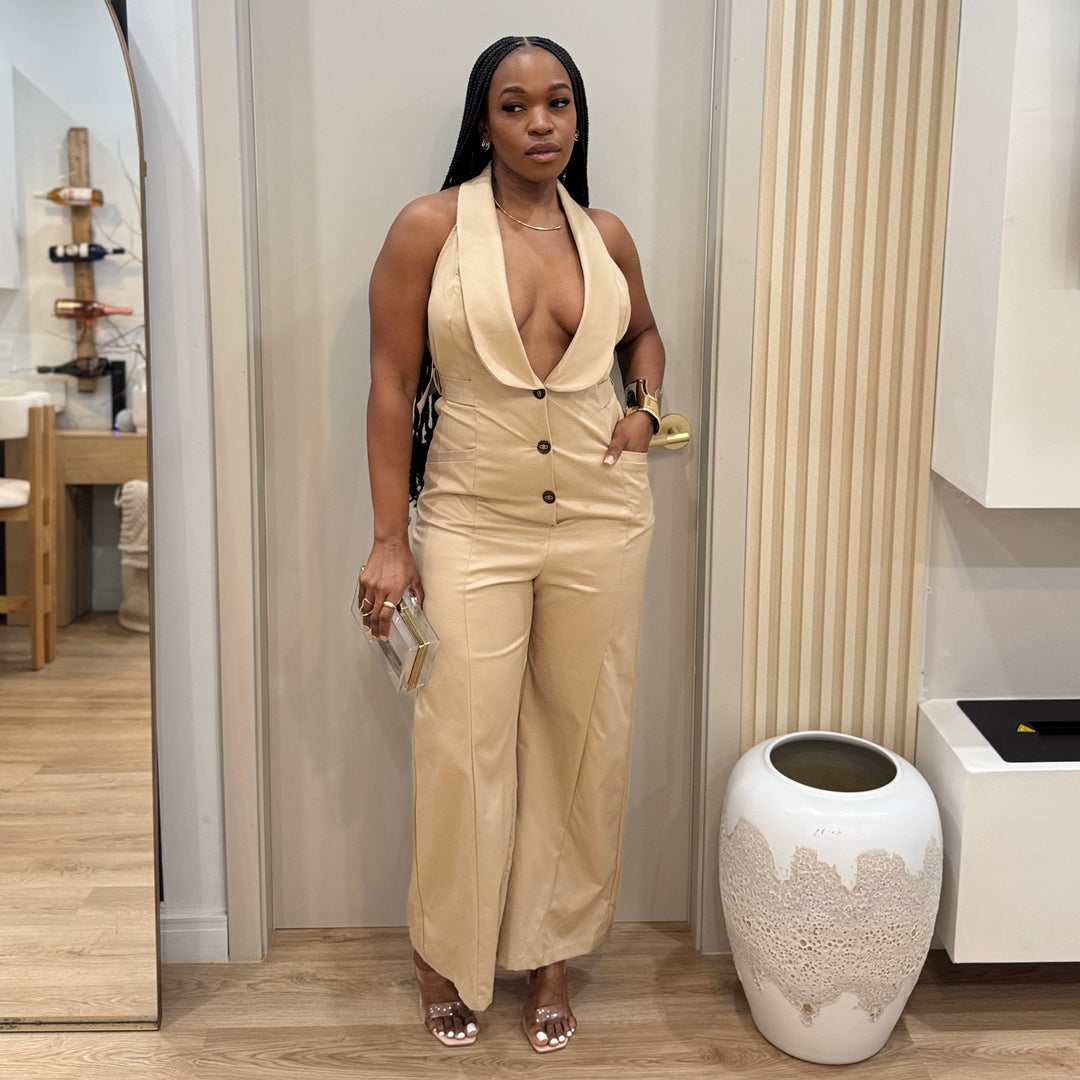 Saint 3/4 Jumpsuit