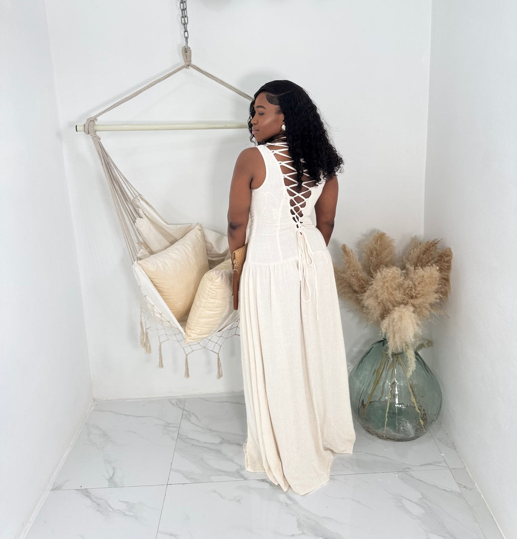 Cairo low waist corset maxi