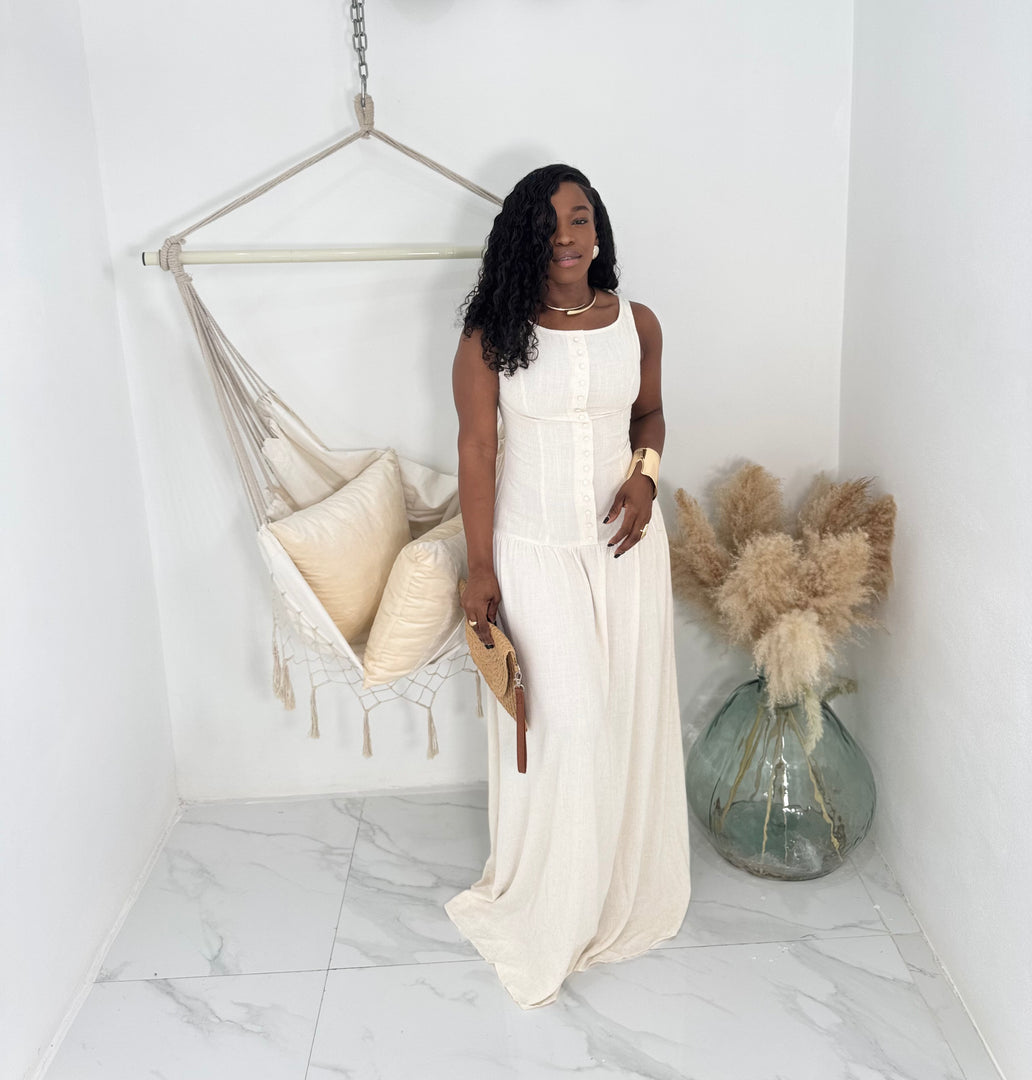 Cairo low waist corset maxi