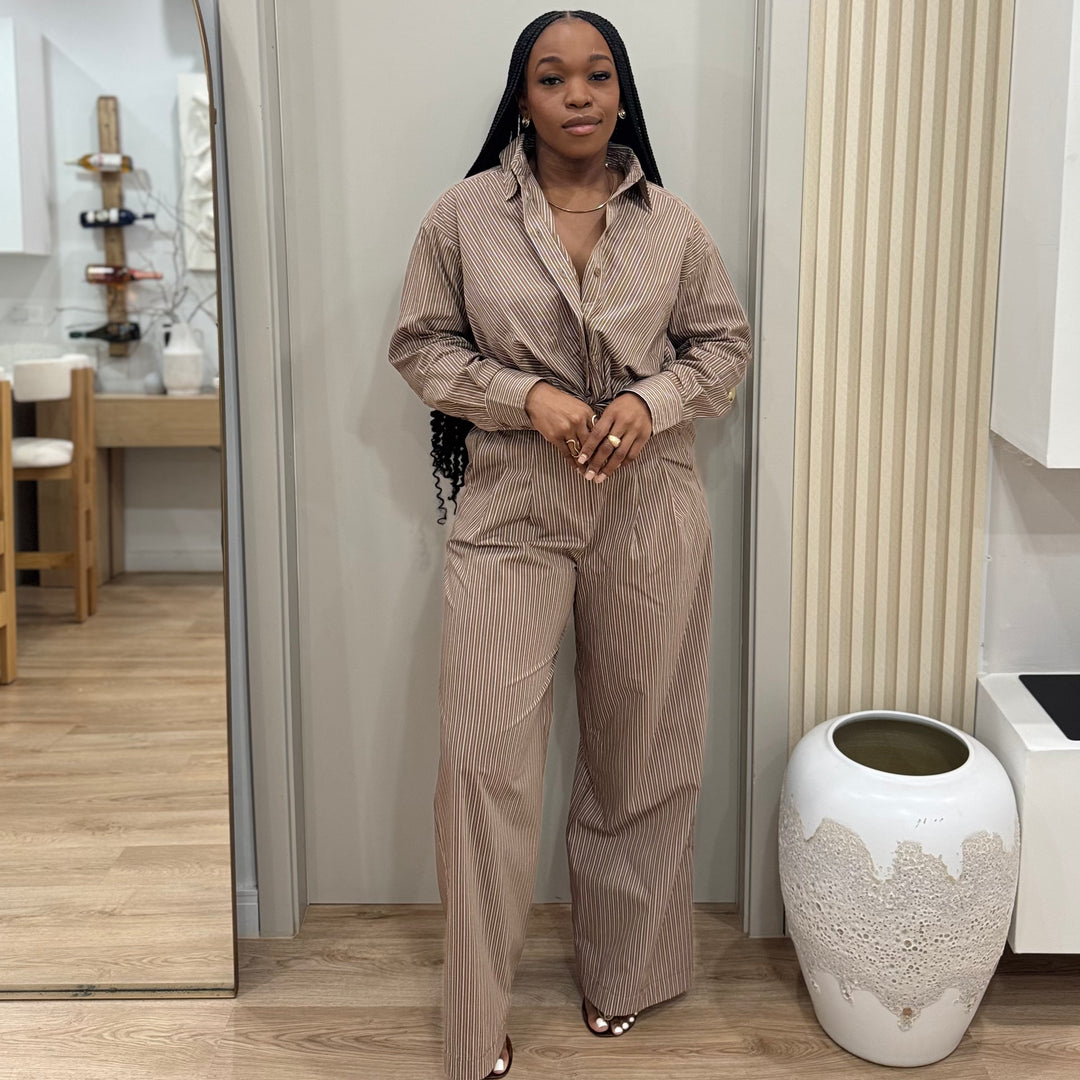 Zaila pinstripe co ord set