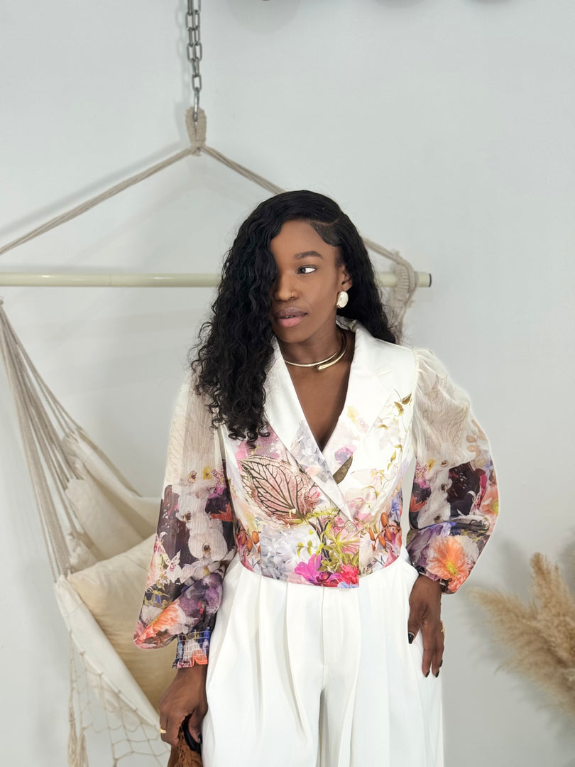 Soft Femme floral jacket