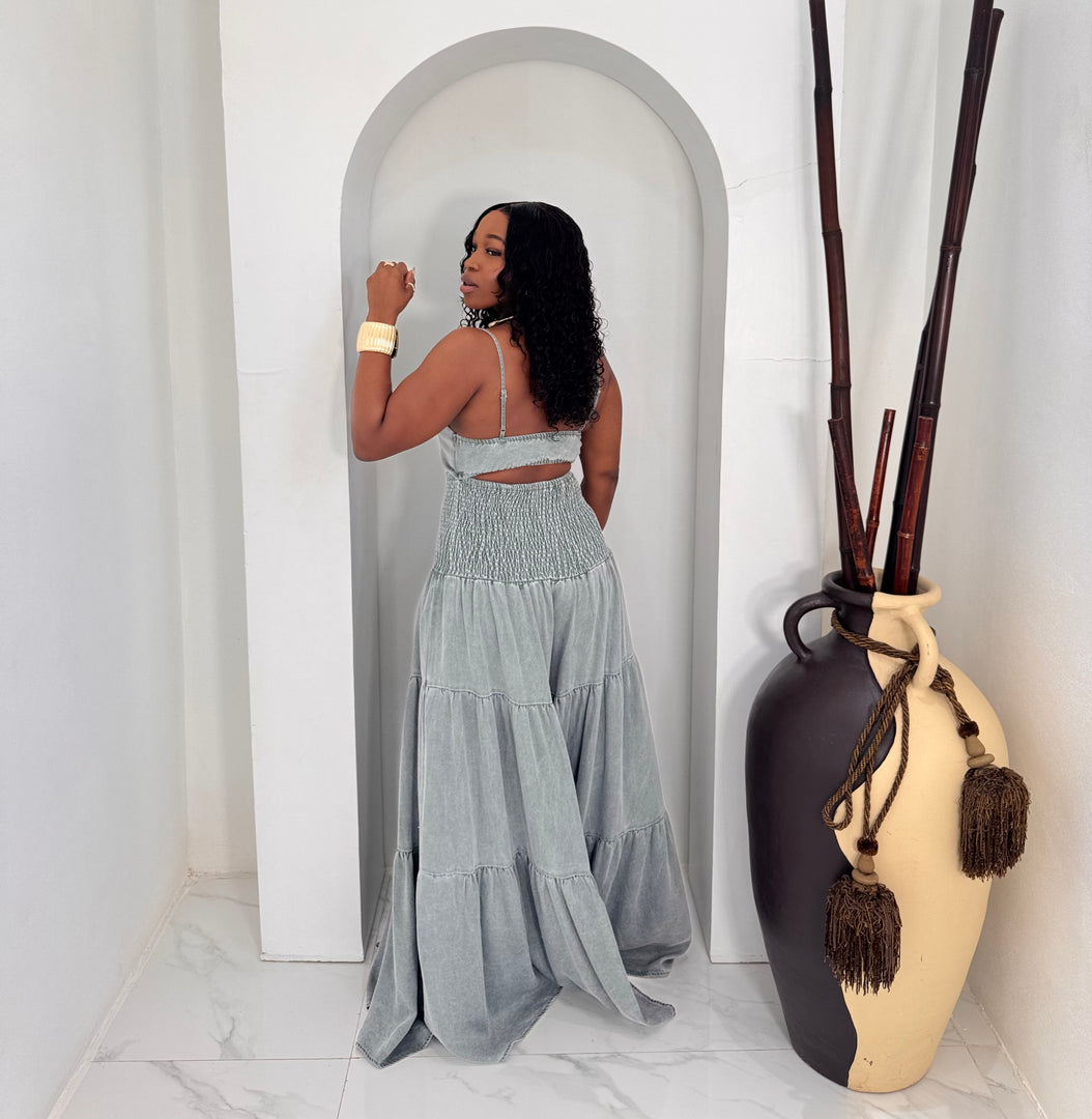 Brixton open front jumpsuit