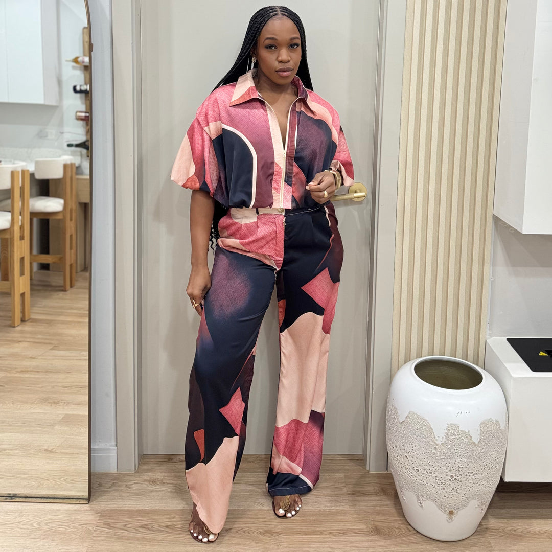 Roxie printed co ord set