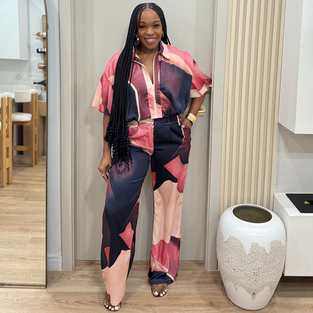 Roxie printed co ord set