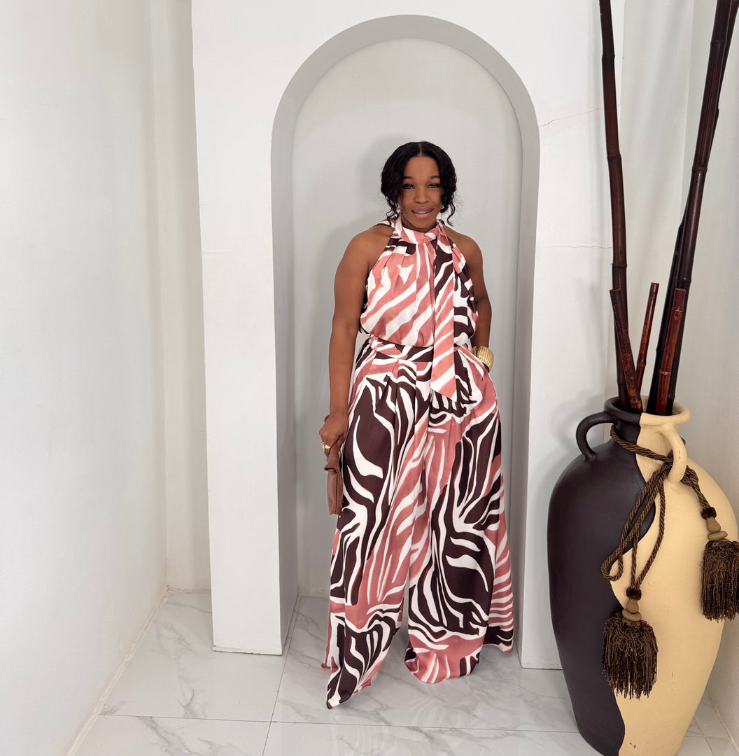 Adanna printed  two piece set