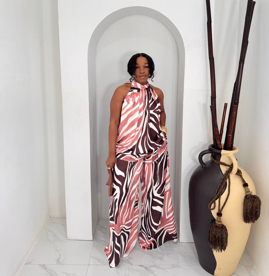 Adanna printed  two piece set