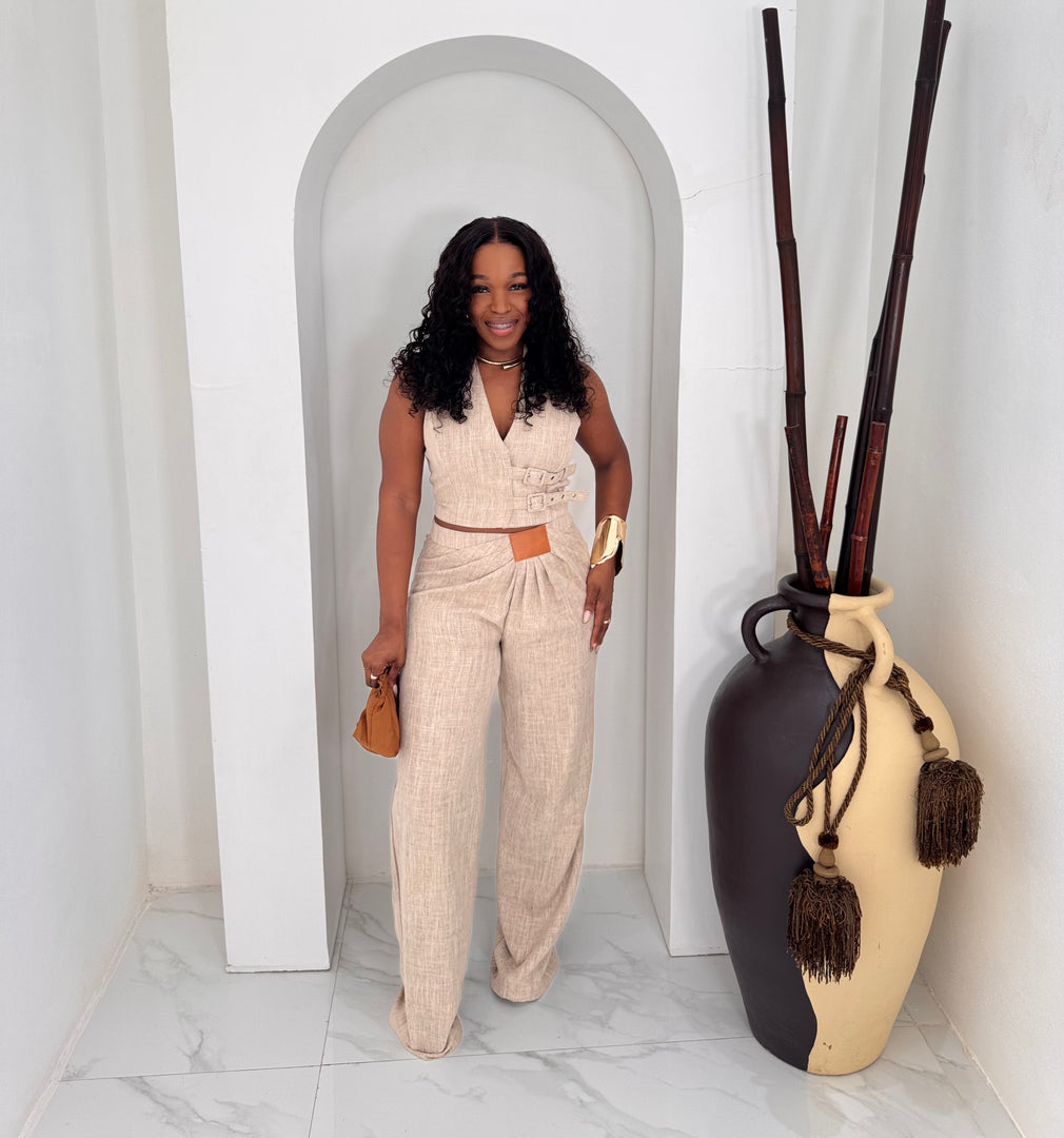 Luvain vest pants set