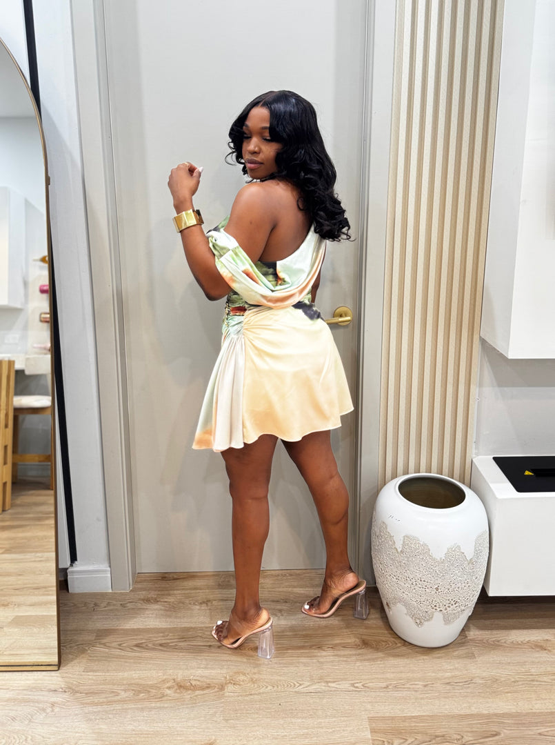 Work of Art mini dress