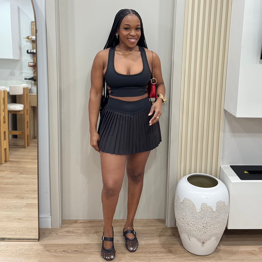 Body Language yoga skirt set