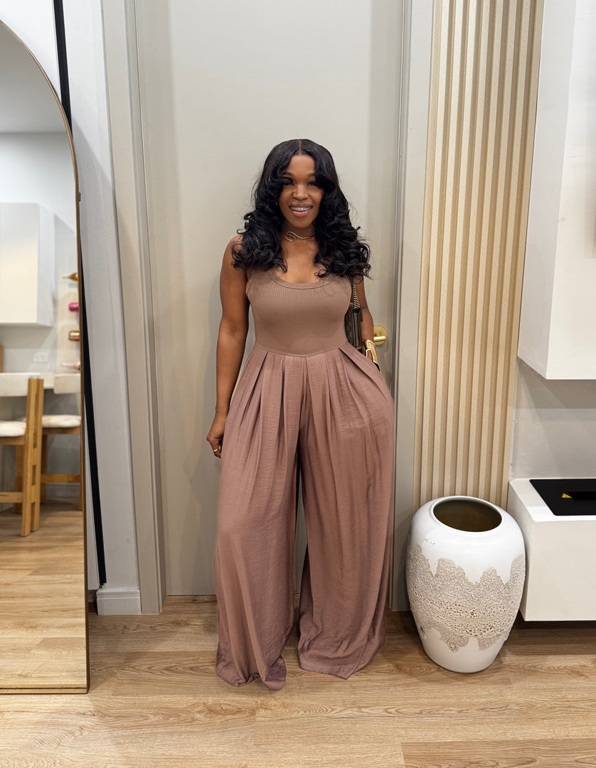 Milan ribbed jumpsuit