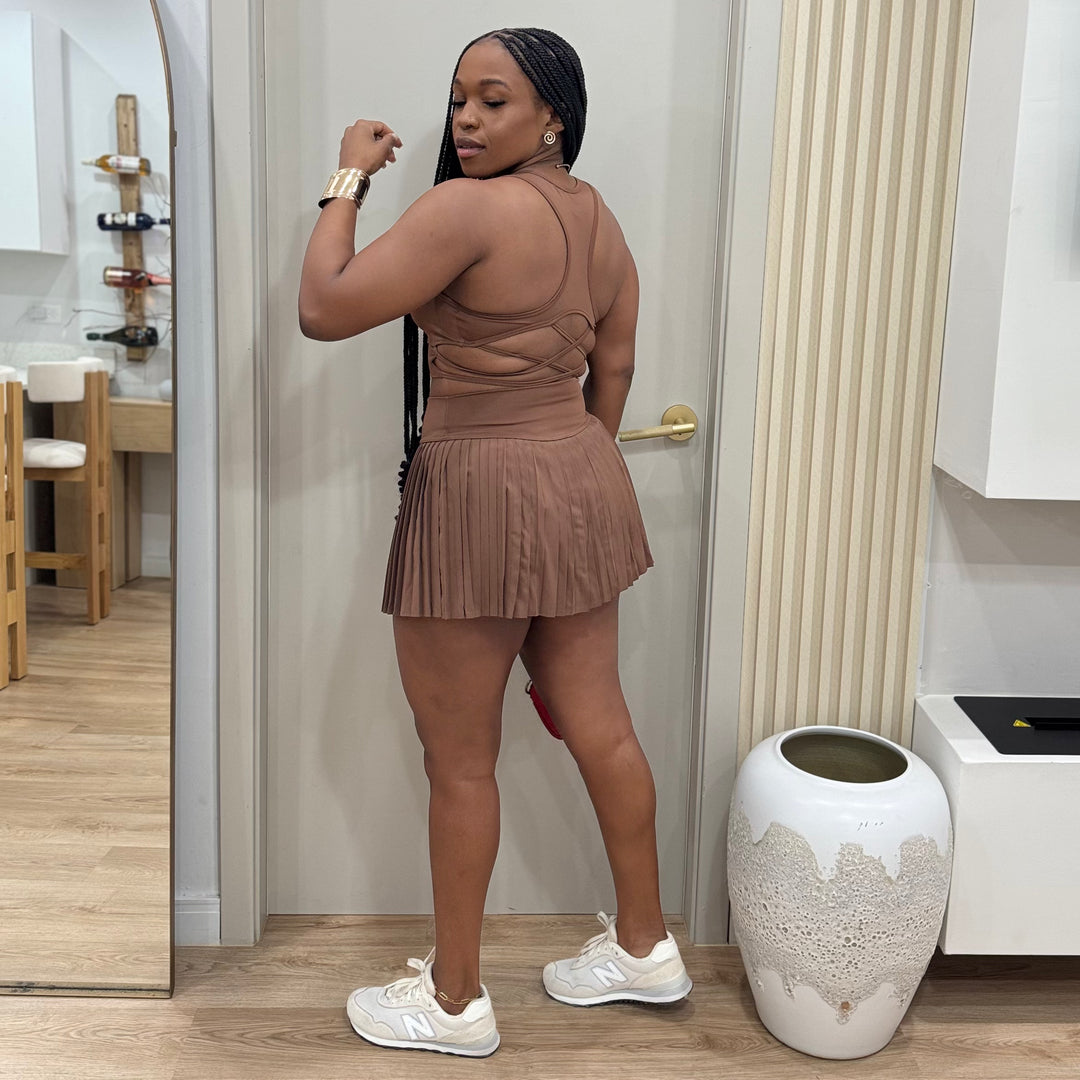 Body Language yoga skirt set