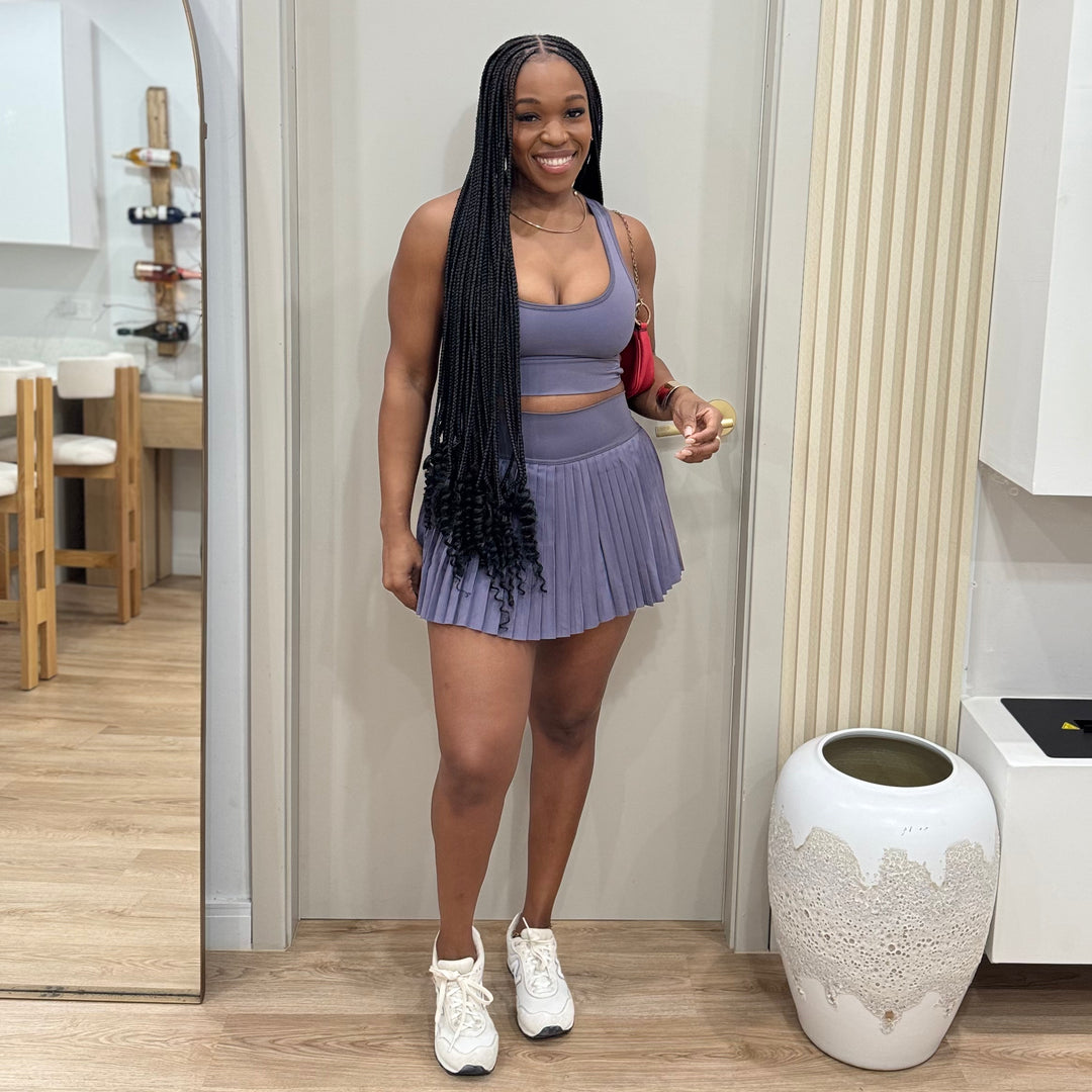 Body Language yoga skirt set