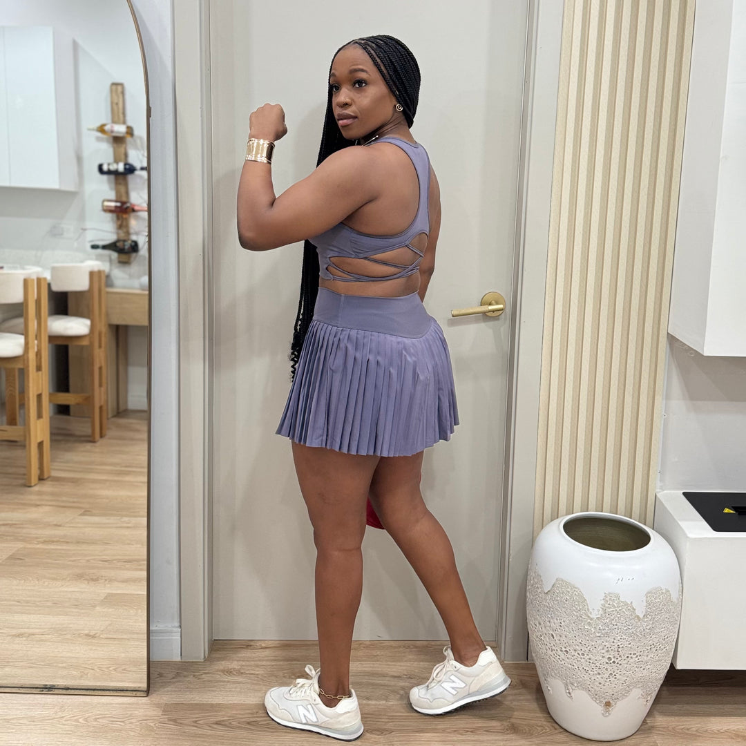 Body Language yoga skirt set